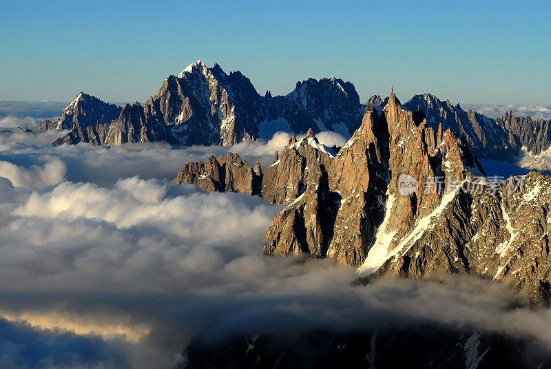 艾吉耶杜米迪，勃朗峰 - 夏蒙尼山